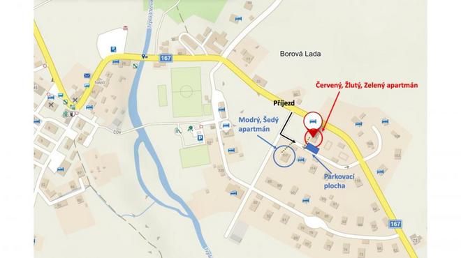 Apartmány Černý vlk - Borová Lada foto 14